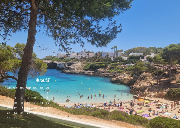Cala d'Or 2026 A4 Wall Calendar