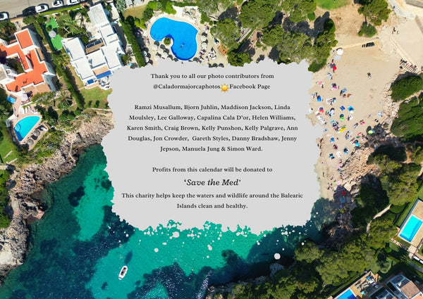 Cala d'Or 2026 A4 Wall Calendar