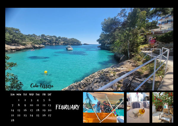 Cala d'Or 2027 A4 Wall Calendar (UK Delivery Only)