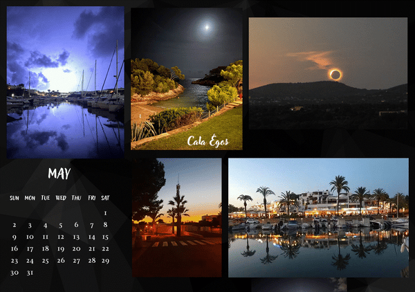 Cala d'Or 2027 A4 Wall Calendar (UK Delivery Only)