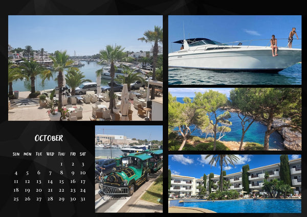 Cala d'Or 2026 A4 Wall Calendar