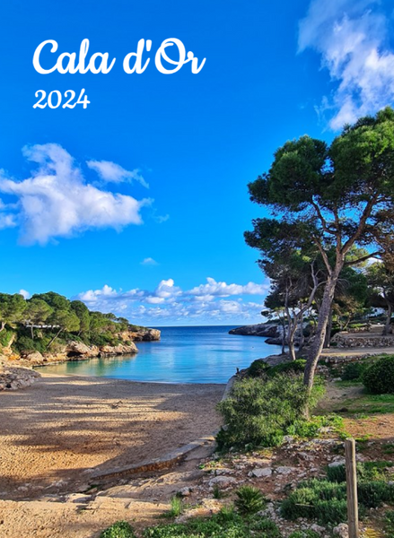 Cala d'Or 2024 A4 Wall Calendar