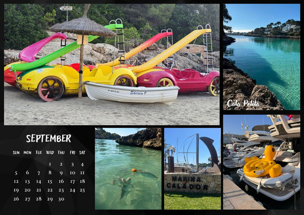 Cala d'Or 2027 A4 Wall Calendar (UK Delivery Only)