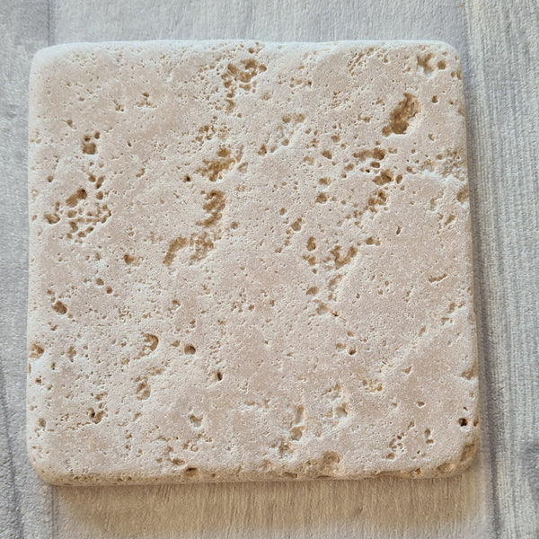 Bee Design Tumbled Marble Coasters