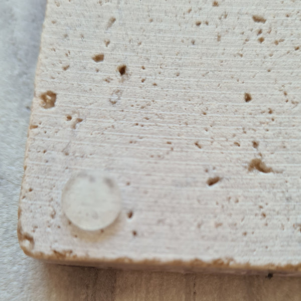Bee Design Tumbled Marble Coasters