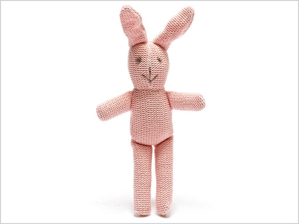 Knitted Organic Cotton Bunny