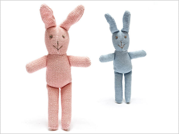 Knitted Organic Cotton Bunny